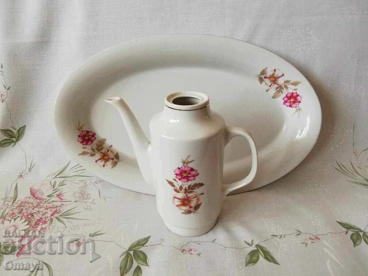 Bulgarian porcelain jug Bulgarian porcelain jug