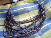 Beautiful necklace made of Japanese Toho beads