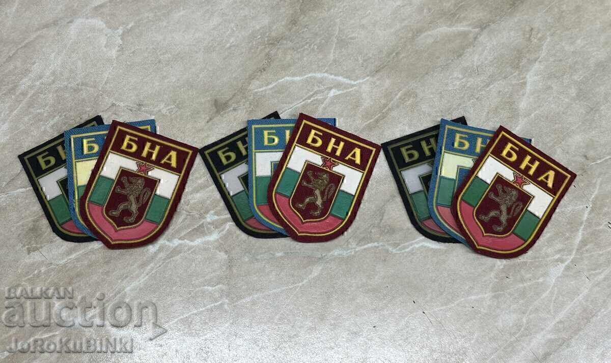 Lot of BNA Emblems - 9 pieces