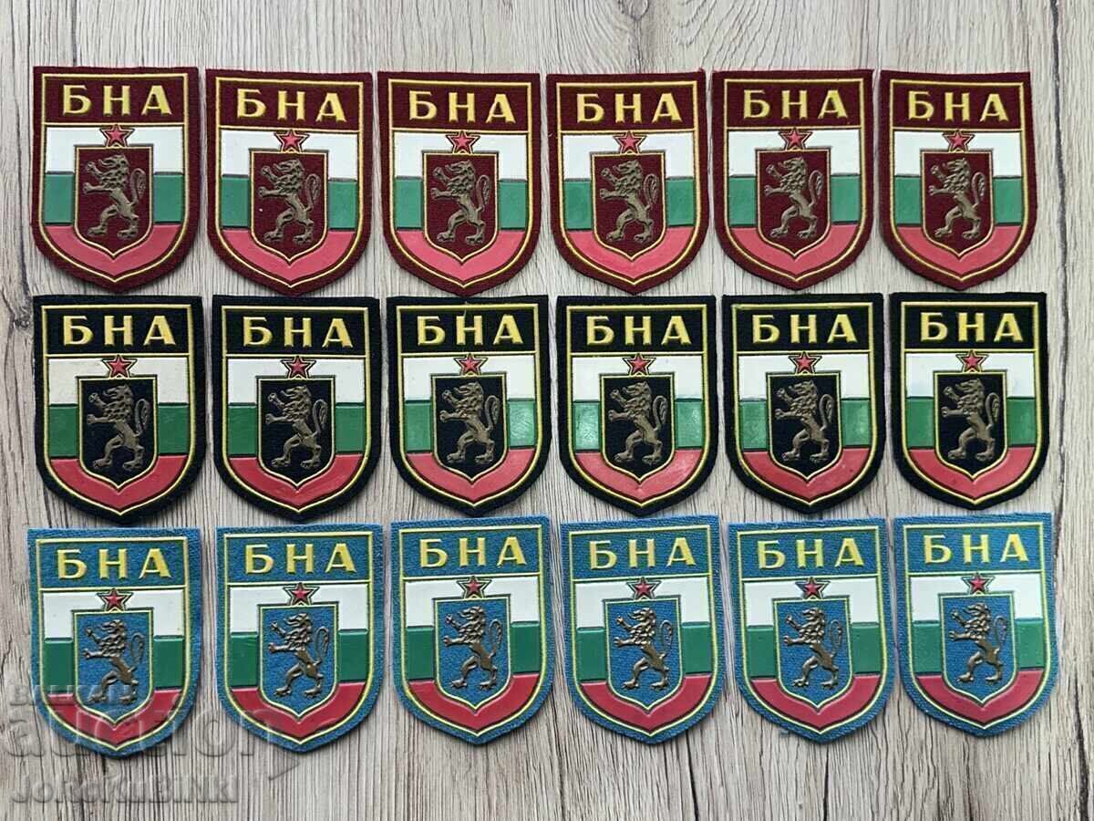 Lot of BNA EMBLEMS — 18 pieces