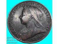 Marea Britanie 1 farthing 1900 Victoria