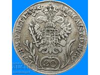 20 Kreuzer 1787 Αυστρία Β - Kremnitz Joseph II αργυρό