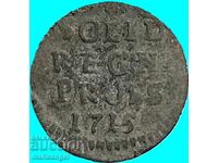 1 Shilling 1715 Germany Kingdom of Prussia 1 Solid rare