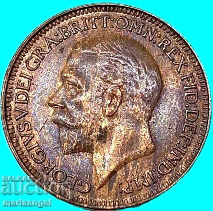 Marea Britanie 1 farthing 1931 regele Edward VII bronz - 6 Marea Britanie 1 farthing 1931 regele Edward VII bronz - 6