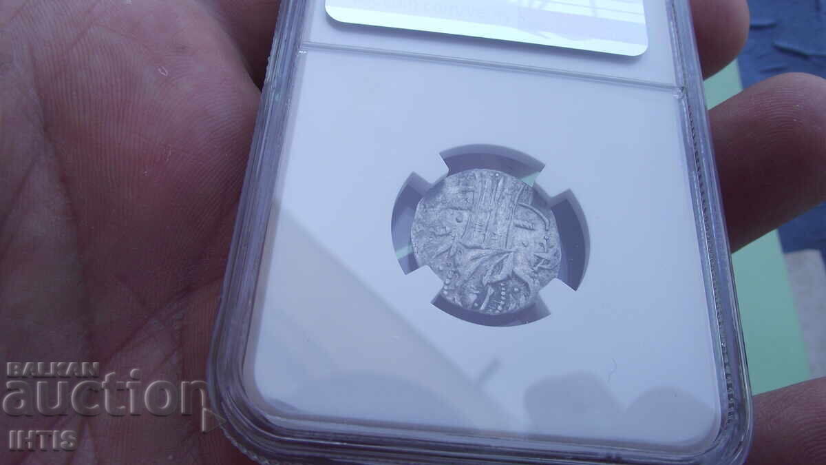 MONEDĂ-Groș de Țar Ioan Alexandru-NGC-AU53-de la 0,01€ - 6