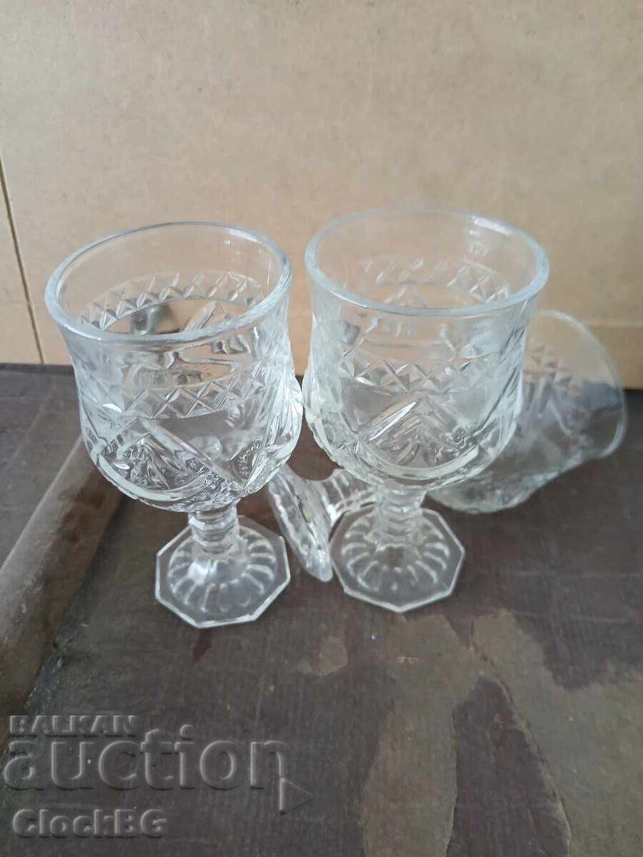 3 glasses
