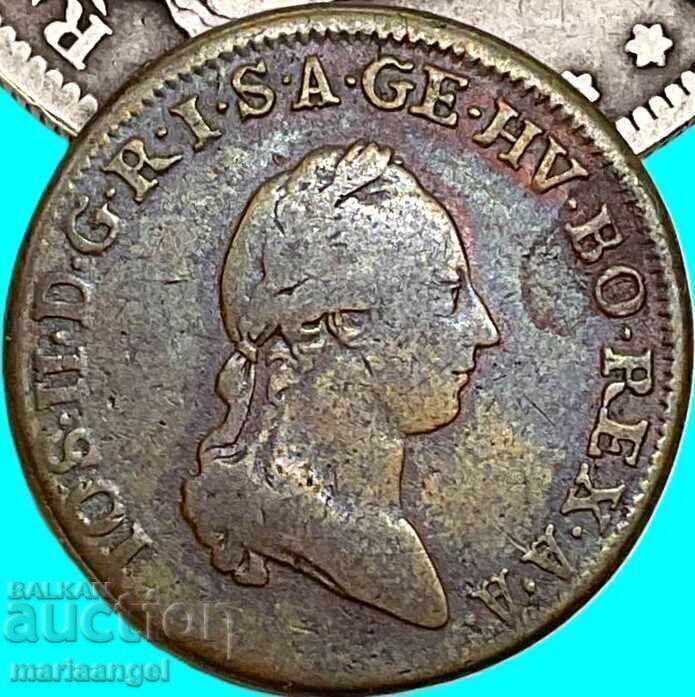 Αυστρία 1 Kreuzer 1781 S - Schmolnitz κυβερνήτης Joseph II - 5