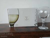 6 pahare cu picior pentru bistro