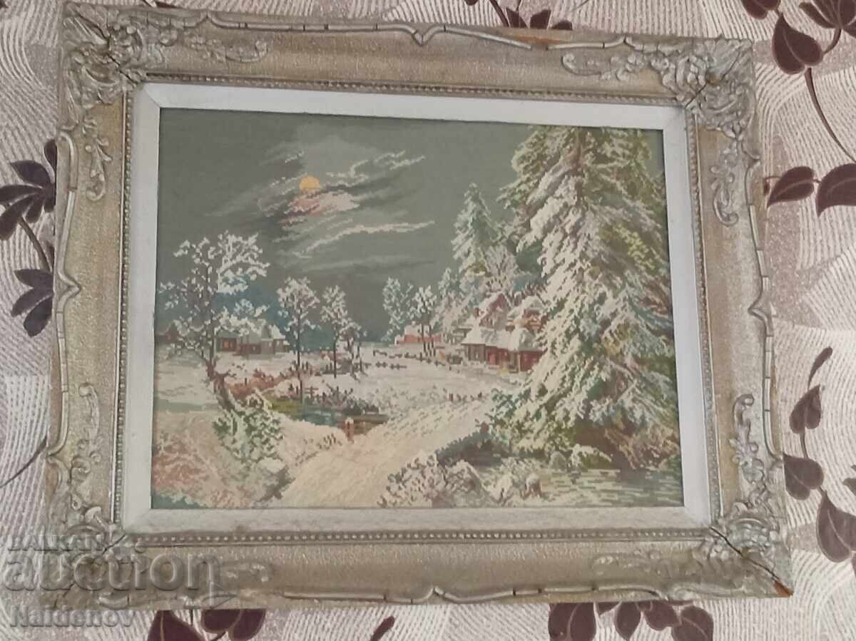 Goblen mare tip Viller „Iarnă noaptea” (Iarna lui Hitler) cu preț € 250.00 | 488.96 BGN
