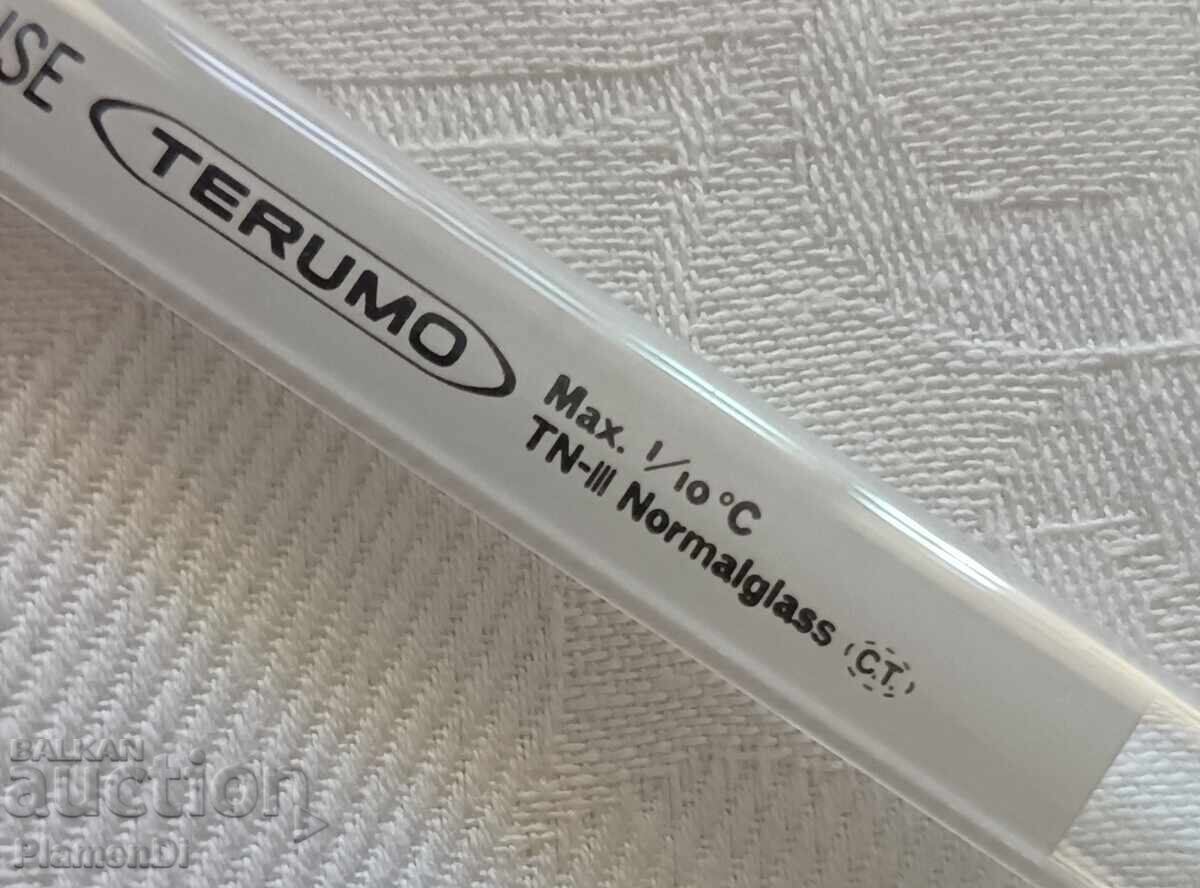 Retro Japanese thermometer "TERUMO HOSPITAL USE" - NEW - 7