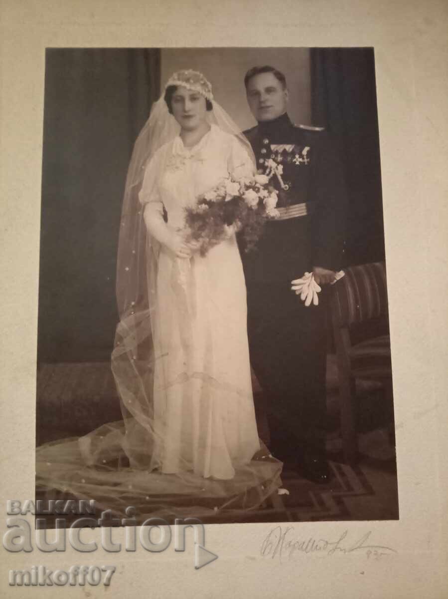 Photo cardboard photograph Karastoyanov General with price € 40.00 | 78.23 BGN