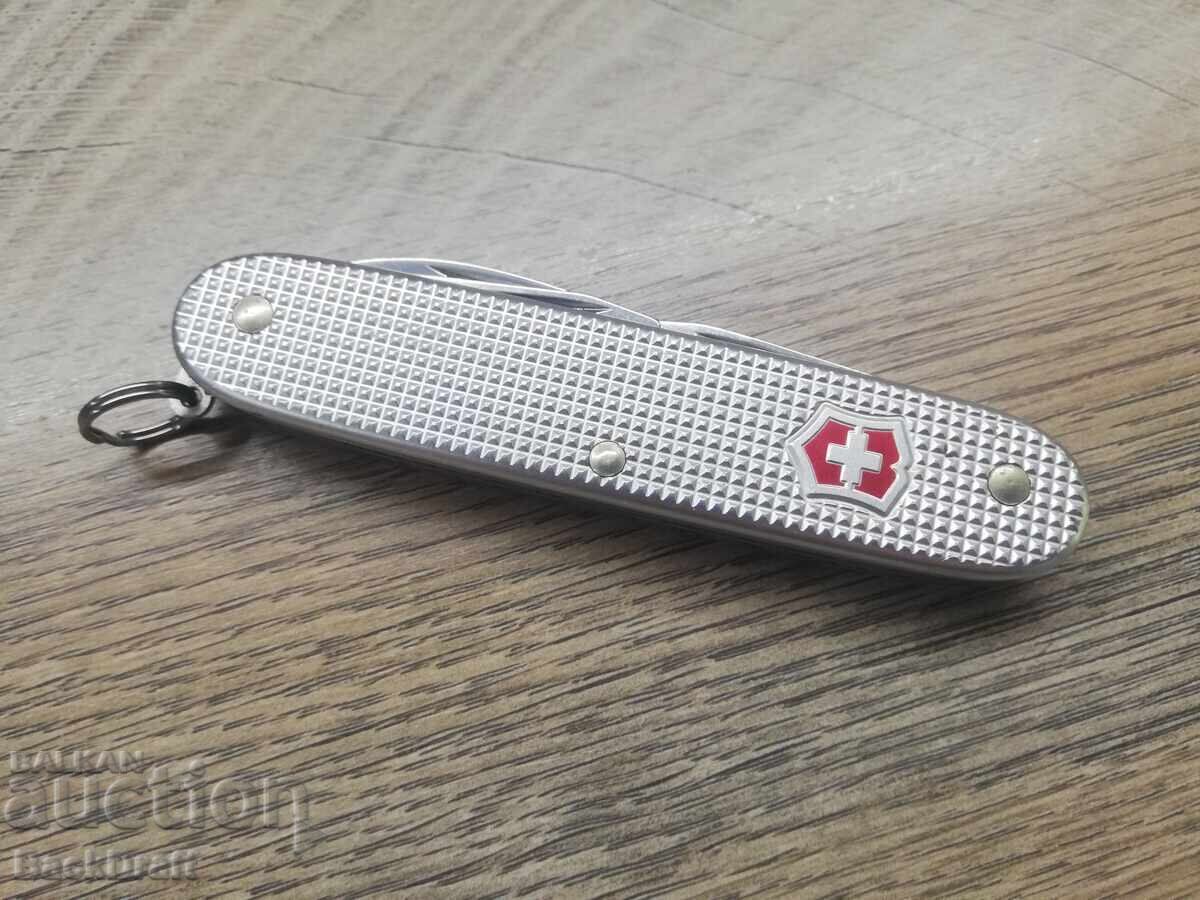 Victorinox pocket knife, Victorinox Pioneer Alox Silver - 7