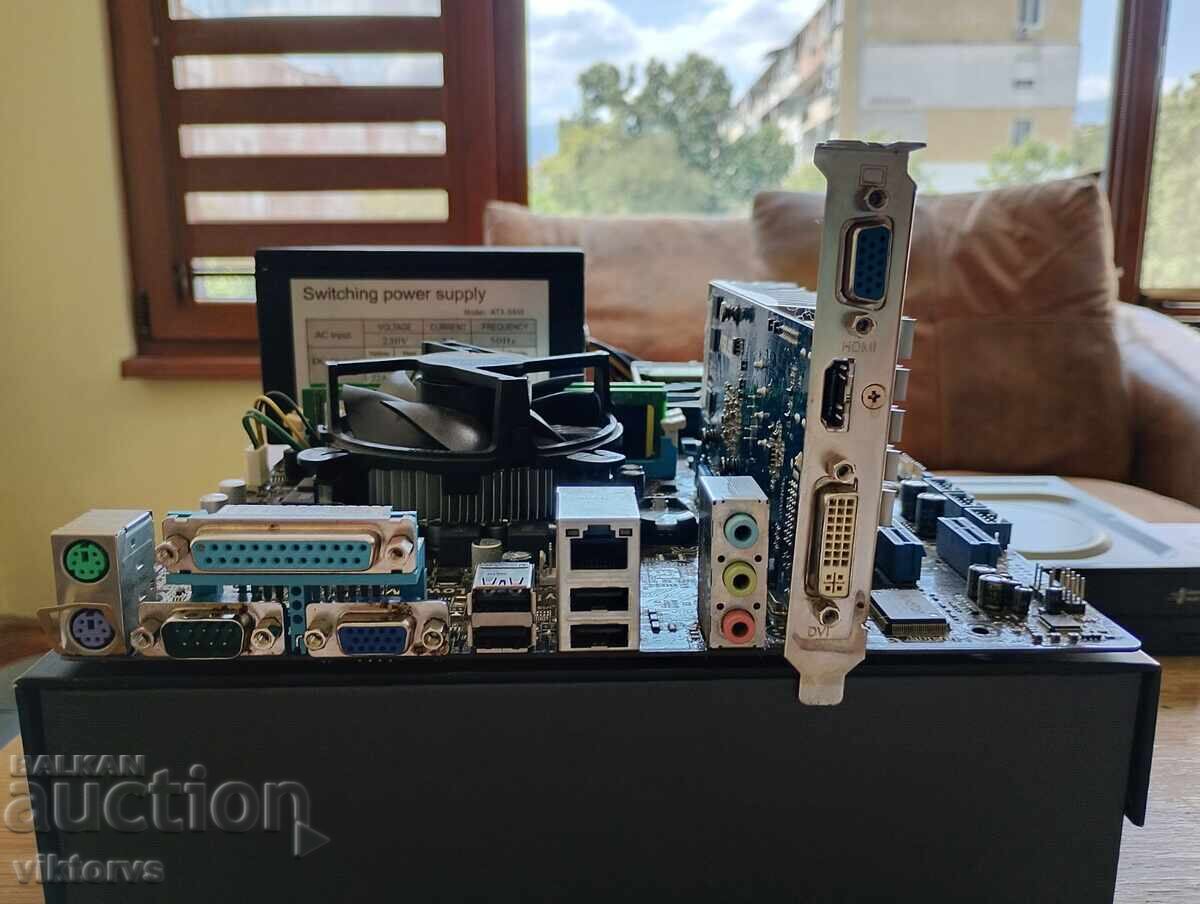 Μητρική πλακέτα / Επεξεργαστής Intel Pentium G620 / Κάρτα γραφικών ASUS με τιμή € 80.00 | 156.47 BGN