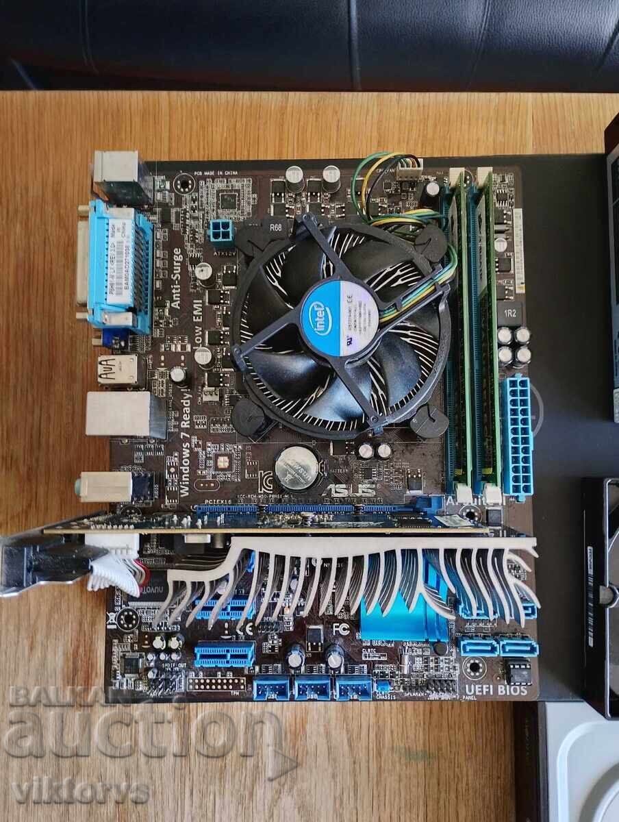 Μητρική πλακέτα / Επεξεργαστής Intel Pentium G620 / Κάρτα γραφικών ASUS