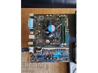 Placă de bază / Procesor Intel Pentium G620 / Placă video ASUS