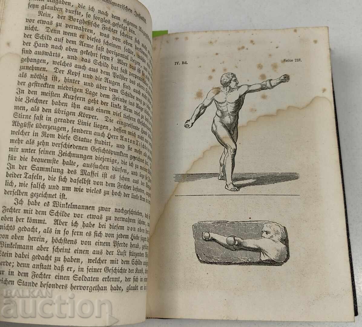 1869 СЪЧИНЕНИЯ НА ЛЕСИНГ ТОМ 4 И 5 С ГРАВЮРИ НЕМСКИ ЕЗИК - 7