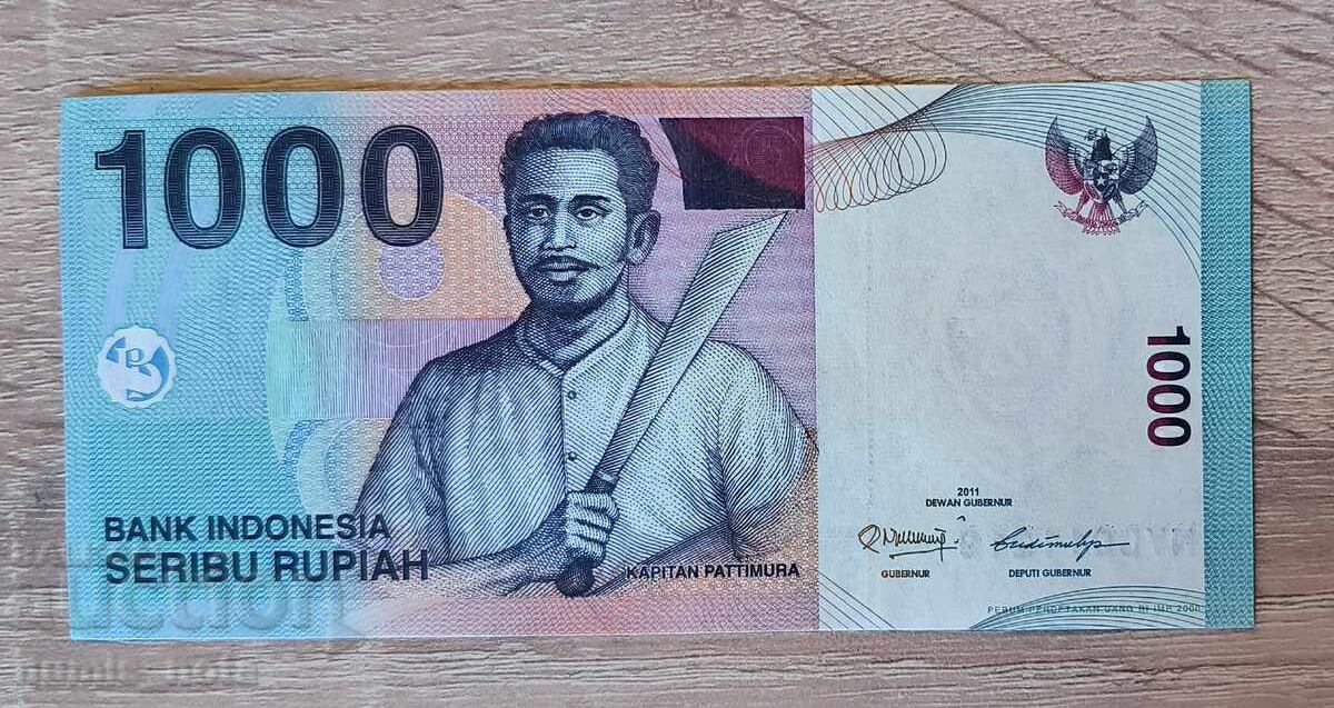 Ινδονησία 1000 ρουπίες 2011 UNC