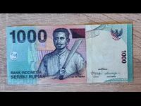 Индонезия 1000 рупии 2013 година  UNC
