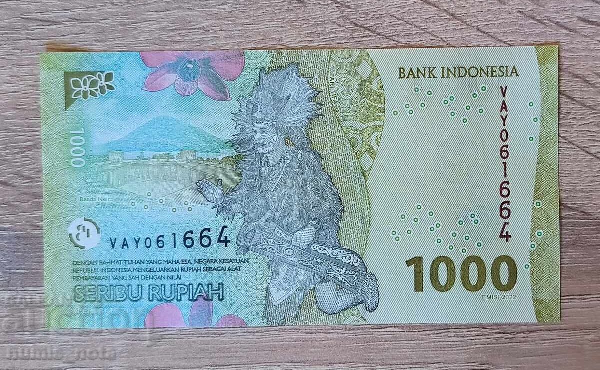 Индонезия 1000 рупии 2023 година UNC с цена € 1.00 | 1.96 лв. Индонезия 1000 рупии 2023 година UNC с цена € 1.00 | 1.96 лв.