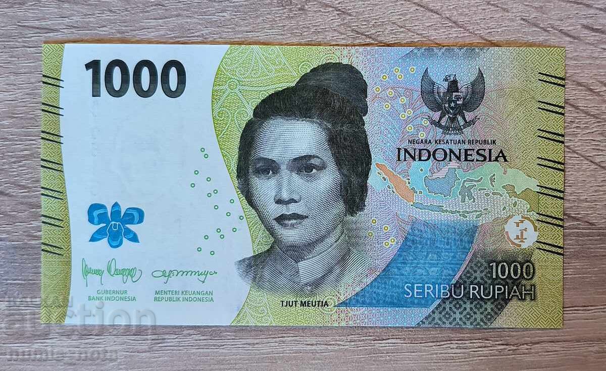 Индонезия 1000 рупии 2023 година UNC Индонезия 1000 рупии 2023 година UNC