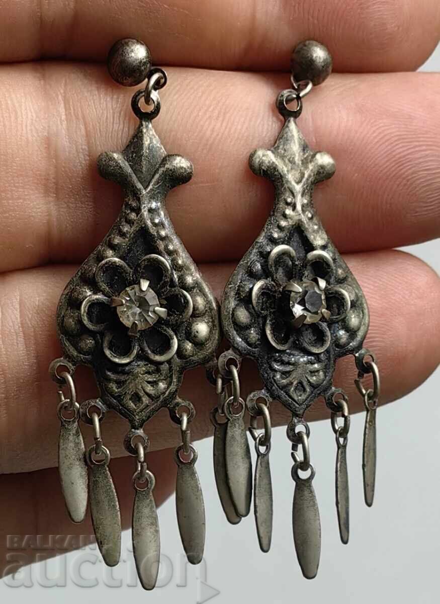 PAIR OF ETHNO EARRINGS EARRINGS FOR FOLK COSTUME PAIR OF ETHNO EARRINGS EARRINGS FOR FOLK COSTUME