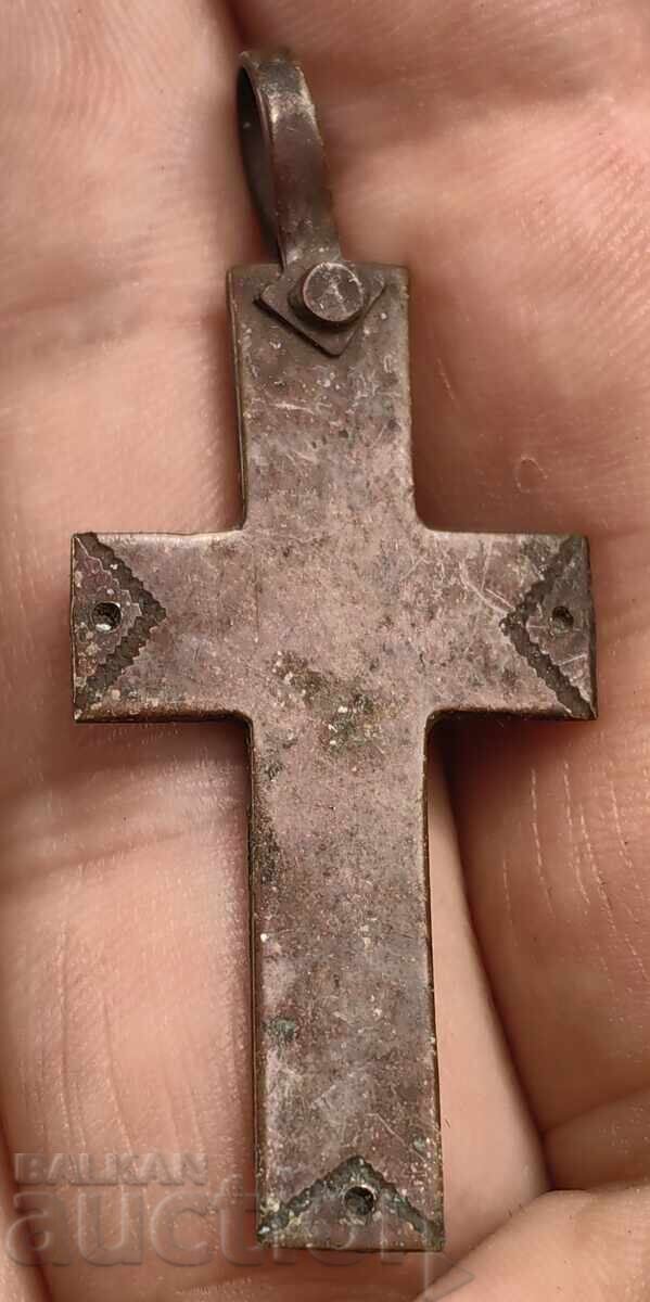 Licitație VECHI CRUCE CREȘTINĂ ORTODOXĂ CRUCIULIȚĂ RĂSTIGNIREA LUI HRISTOS Licitație VECHI CRUCE CREȘTINĂ ORTODOXĂ CRUCIULIȚĂ RĂSTIGNIREA LUI HRISTOS