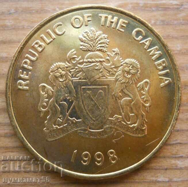 10 бутут 1998 г  - Гамбия с цена € 4.20 | 8.21 лв.