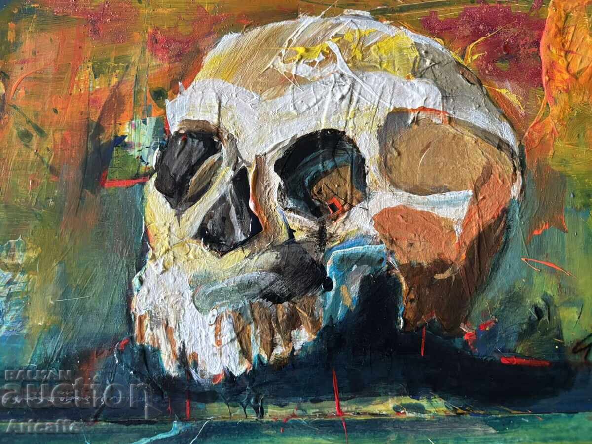 Edgar Gomez - λάδι, ακρυλικό σε hardboard, pop art - 6