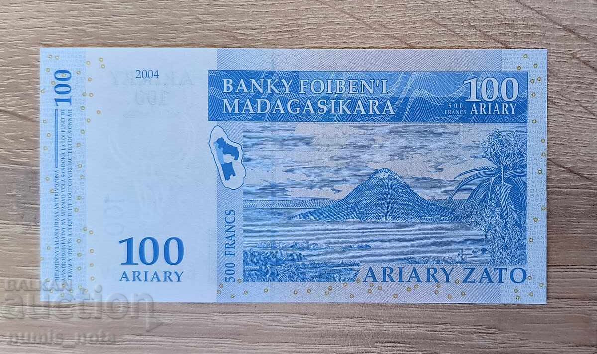 Madagascar 100 Ariary 2004 UNC with price € 1.20 | 2.35 BGN
