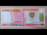 Мозамбик 100000 метакаис 1993 година UNC