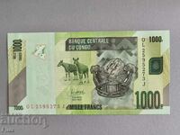 Bancnotă - Congo - 1000 franci UNC | 2022