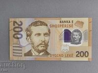 Bancnotă - Albania - 200 leke UNC | 2017