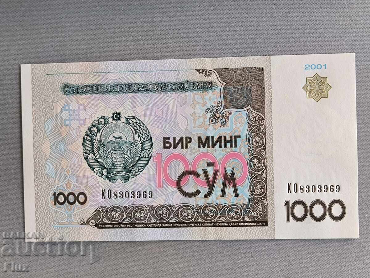 Bancnotă - Uzbekistan - 1000 sum UNC | 2001g Bancnotă - Uzbekistan - 1000 sum UNC | 2001g