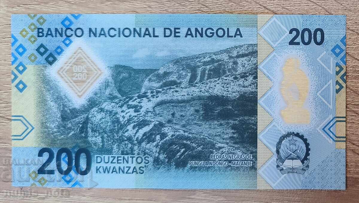 Ангола 200 кванза 2020 година UNC с цена € 3.00 | 5.87 лв.