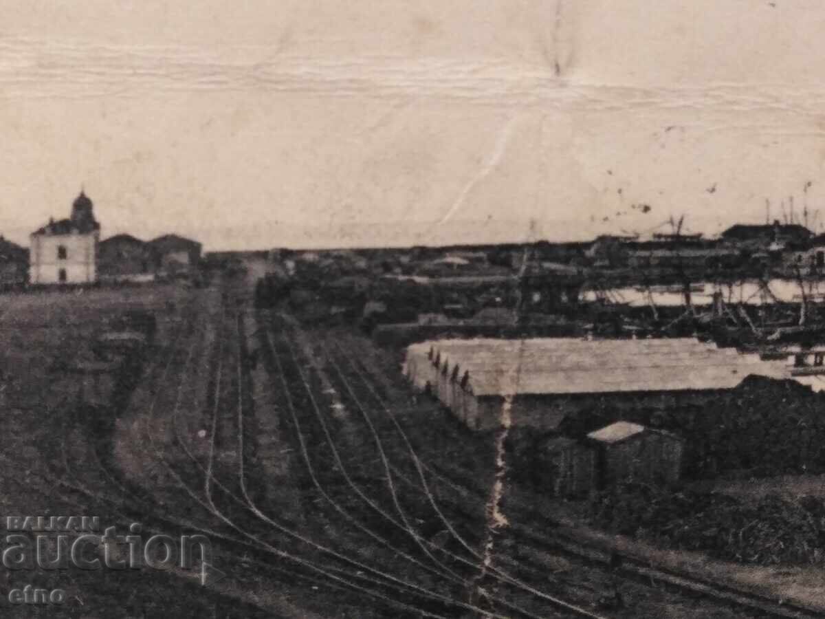 1909 TSARIST POSTCARD - BURGAS - 5