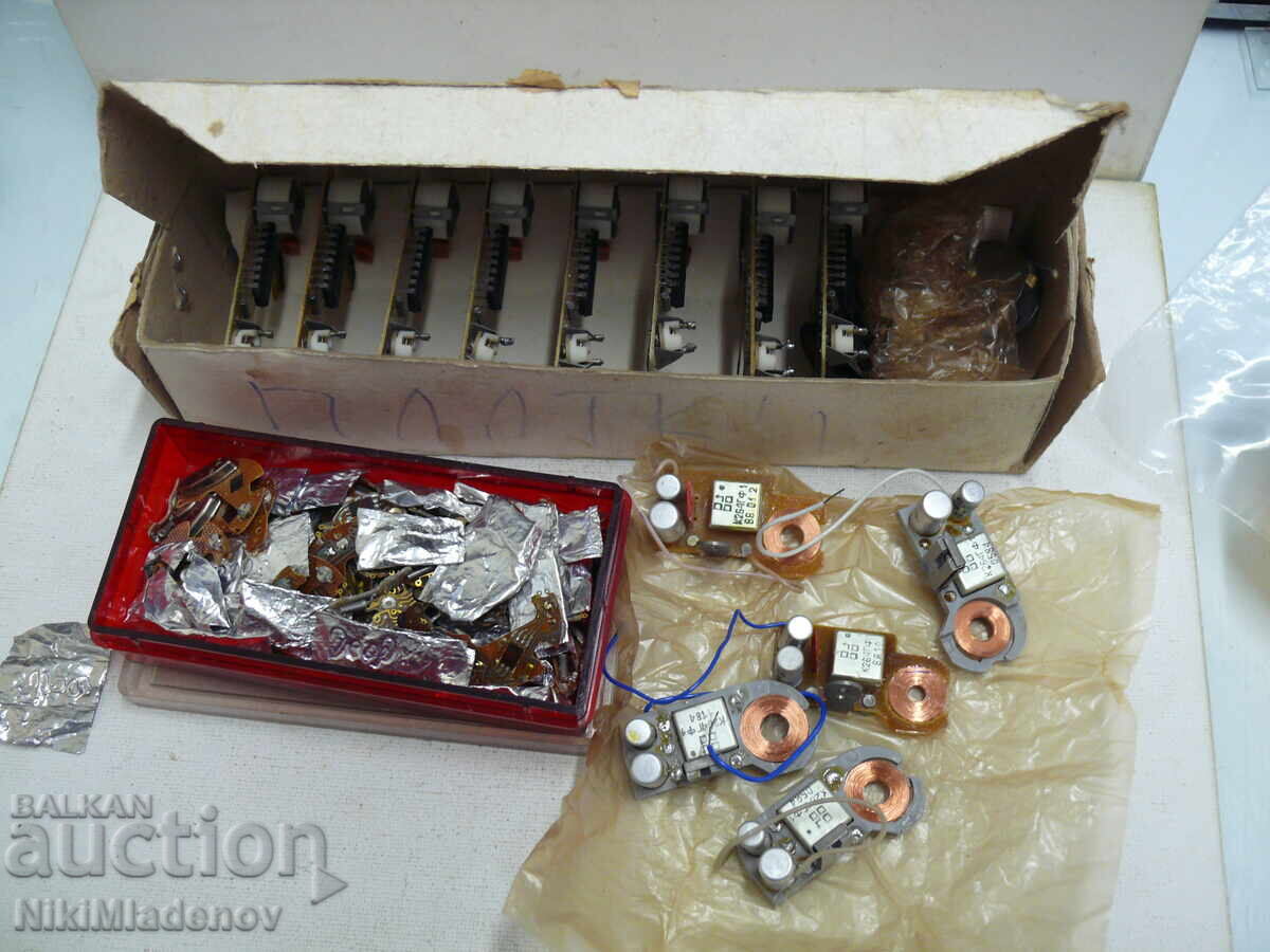 Lot of dials for Russian wristwatches III