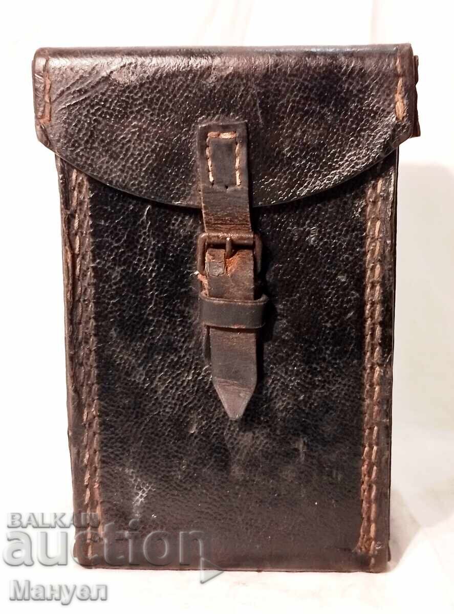 Auction  Old leather bag Amtsanschliesser 33, Wehrmacht, WWII