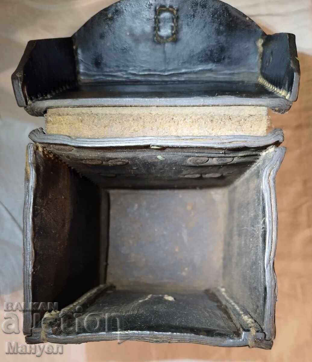 Old leather bag Amtsanschliesser 33, Wehrmacht, WWII - 6