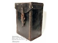 Old leather bag Amtsanschliesser 33, Wehrmacht, WWII
