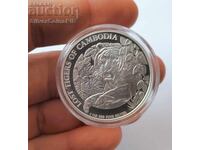 Ασημένιο νόμισμα 1 oz Καμποτζιανή Τίγρης 2023 Καμπότζη