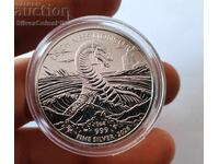 1 oz Silver Nessie Loch Ness Monster 2026 Great Britain