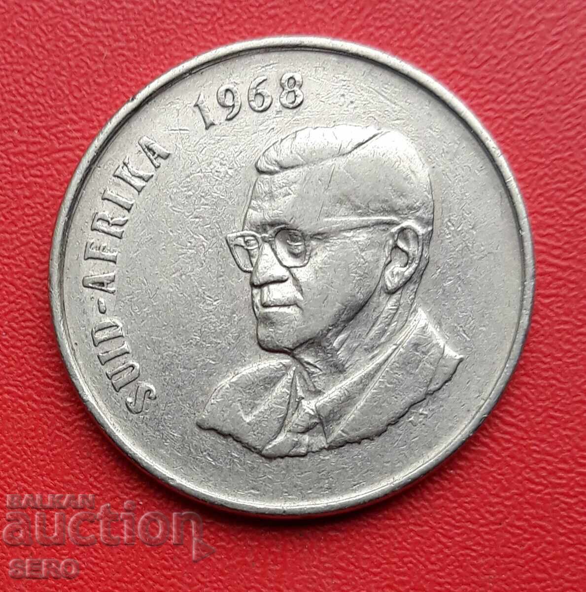Южна Африка-50 цента 1968 с цена € 0.40 | 0.78 лв.