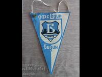 Football pennant and badge - DFS Bdin Vidin