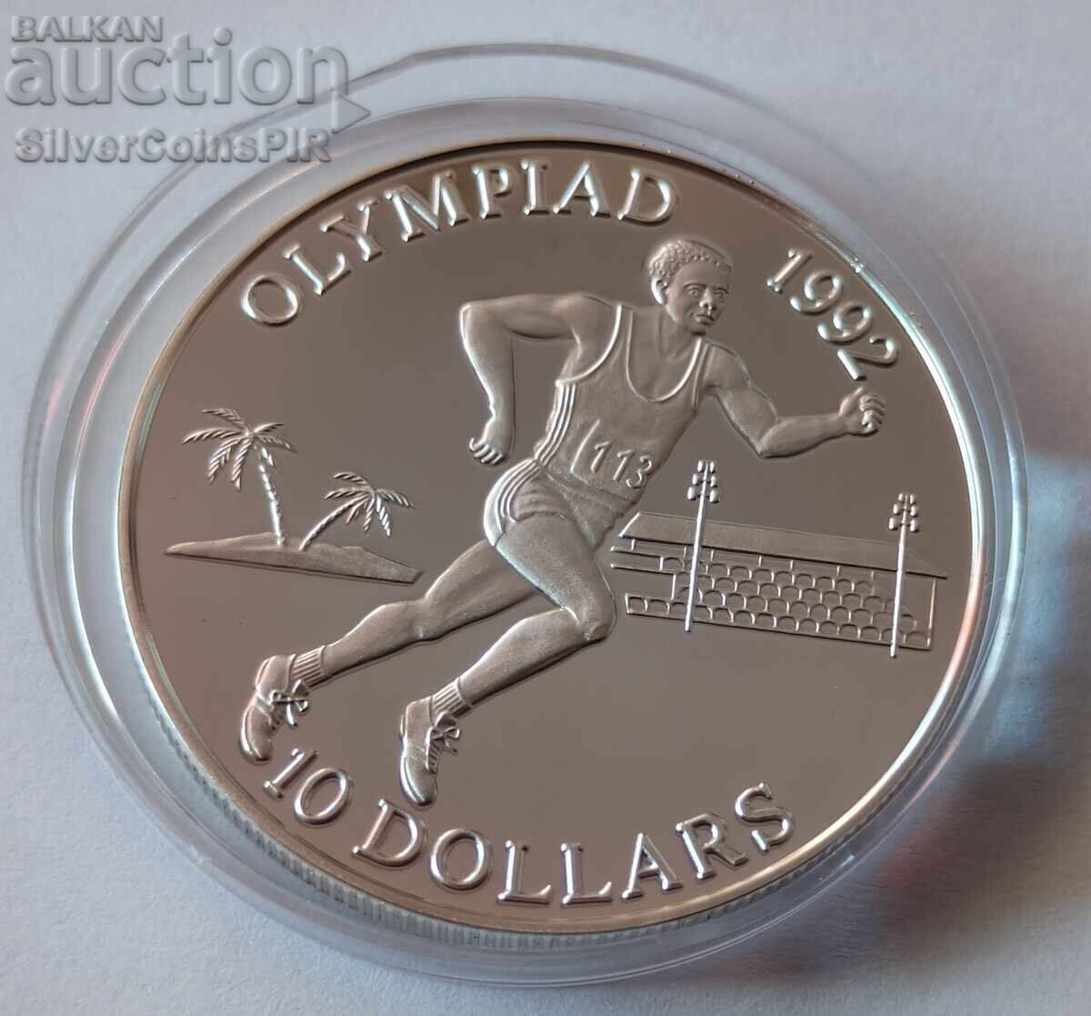 Argint 10 Dolari Olimpiada 1991 Insulele Solomon cu preț € 0.01 | 0.02 BGN