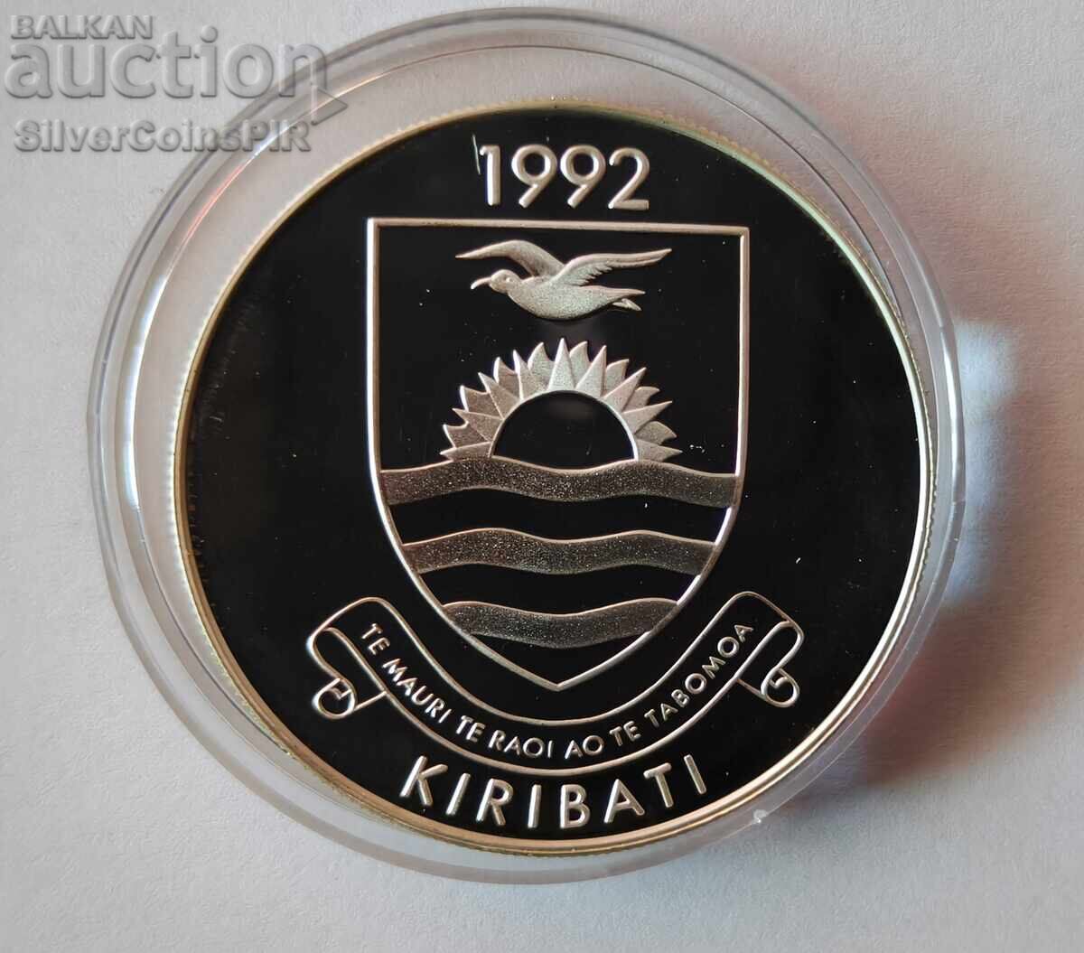 Delivery of Silver 20 Dollars 1992 Olympics Kiribati Delivery of Silver 20 Dollars 1992 Olympics Kiribati