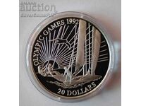 Argint 20 Dolari Olimpiada 1992 Kiribati