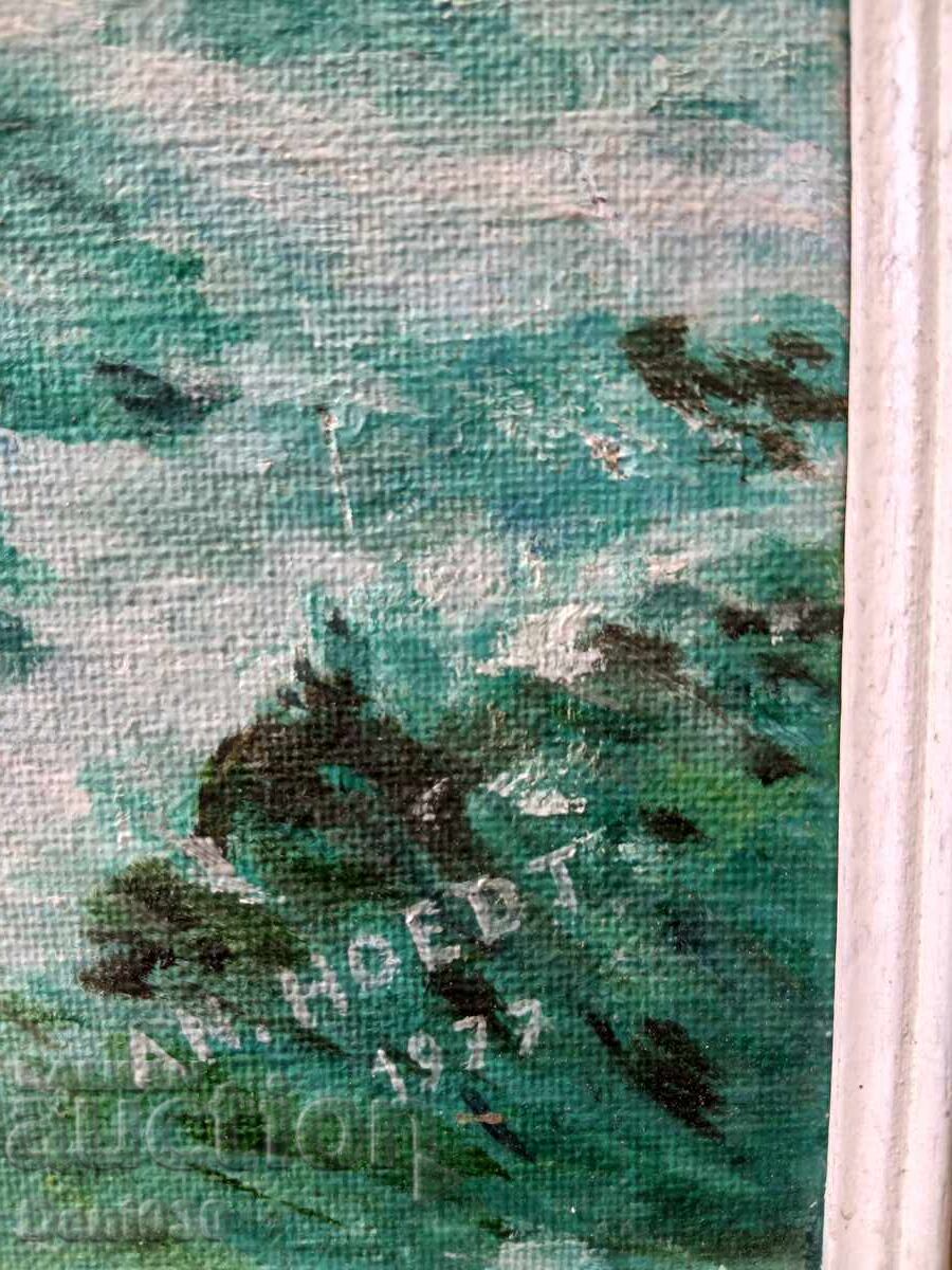 Original oil painting on canvas 1977 - 6