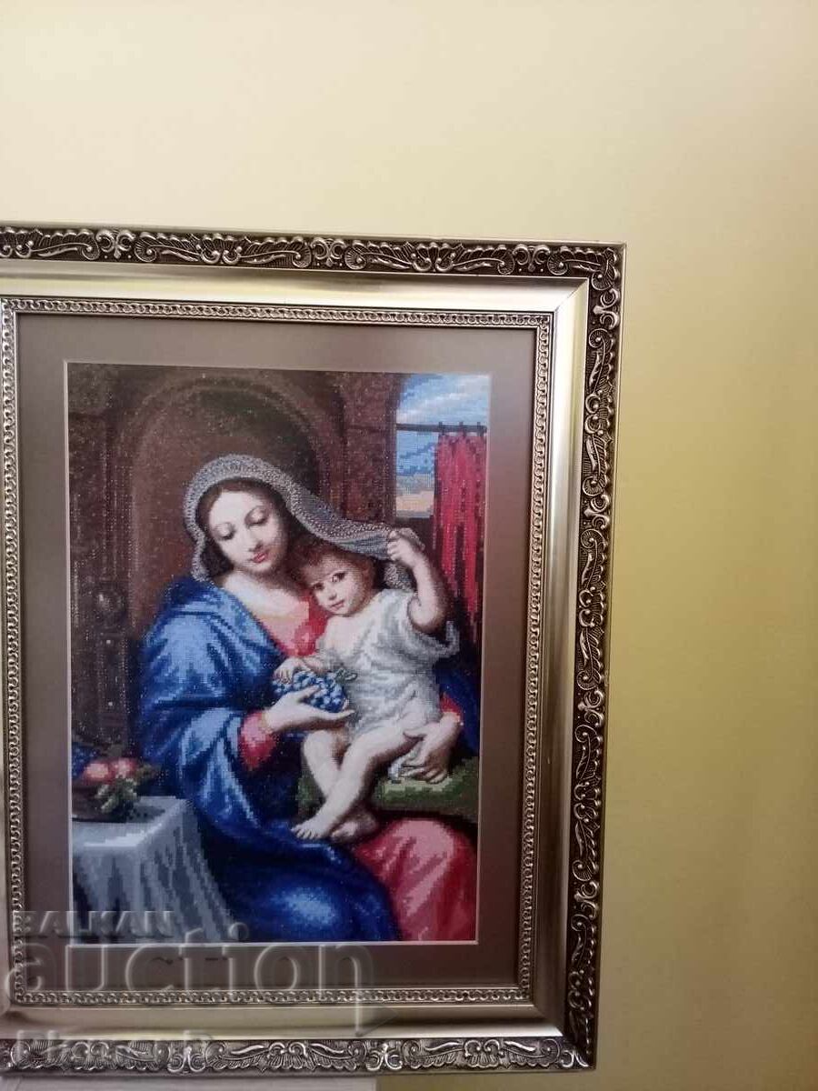 Licitație Goblen Maria și pruncul