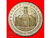 ★ SAARLAND: GERMANY ★ 2 EUROS 2009A! NON-PHALLIC 2007-2026