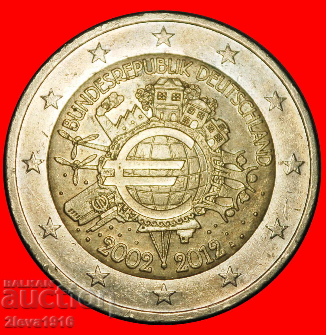Ⰺ EXPEDIERE AUSTRIA: GERMANIA★2 EURO 2012A! NON-FALIC 2007-2026